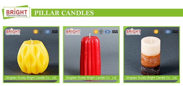 Just Christmas Decoration Scented Pillar Candles