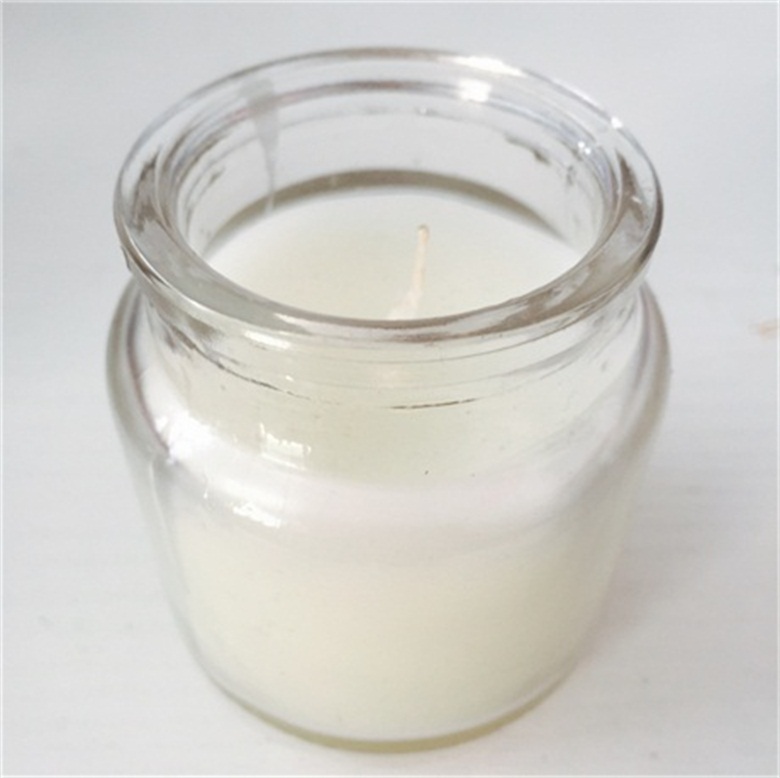 Natural Soy Wax Material Body Massage Use Scented Glass Jar Candle