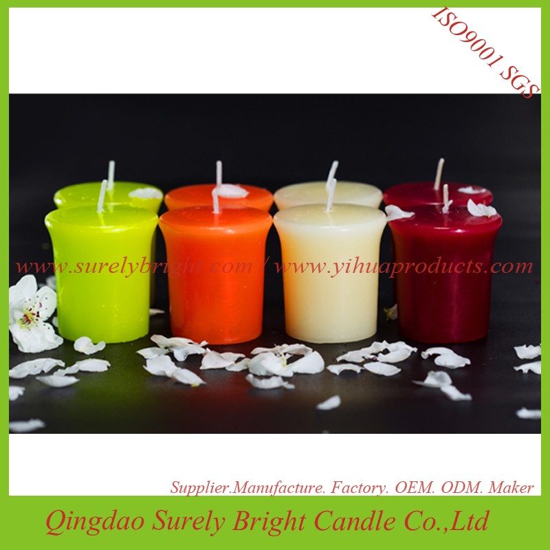 Smooth Color Scented Votive Candle