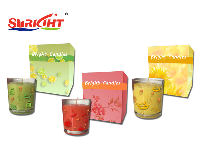 Fruit flavor series glass jar Designed Candles Gift Box.jpg