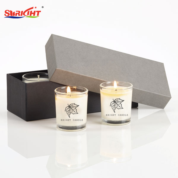 2019 High-End Gift Cassette Of Fragrance Glass Candles