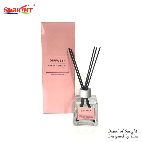 Luxury Decorative Fragrance Reed Diffuser With Gift Box