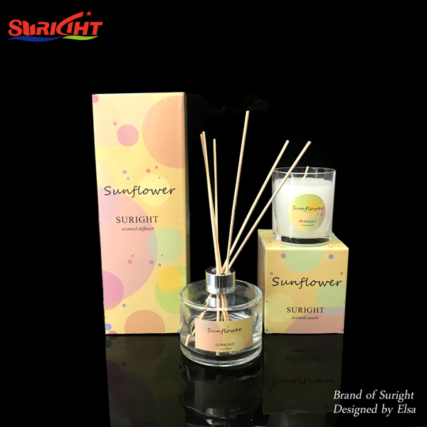 Sunflower Scented Candle Luxury Gift Box