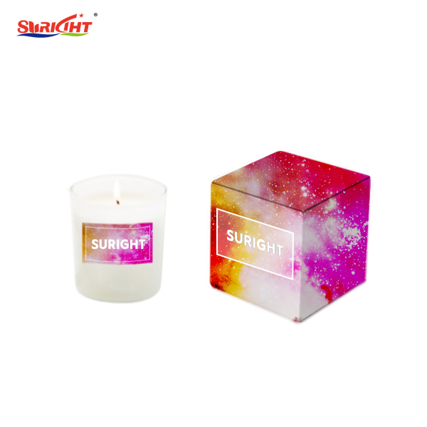 Personalized picture candles starry sky  packaging scented candle glass jar candle