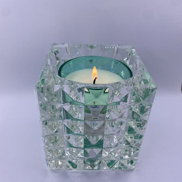Crystal Candle Holder with Elegant Design for Adding Luxury to Your Home or Event