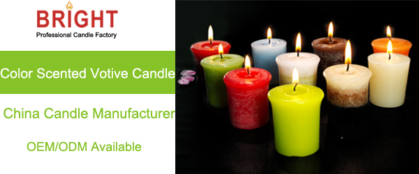 Colored Unscented Votive Candles Wholesale