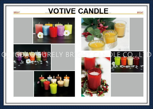 Christmas Gift Series Hot Selling Big Size Long Time Burning Tealight Candle