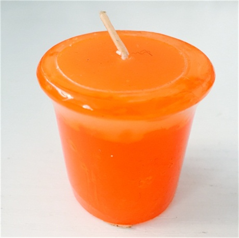 Pure Colored Smooth Surface 50G Chinese Factory Made Votive Candles