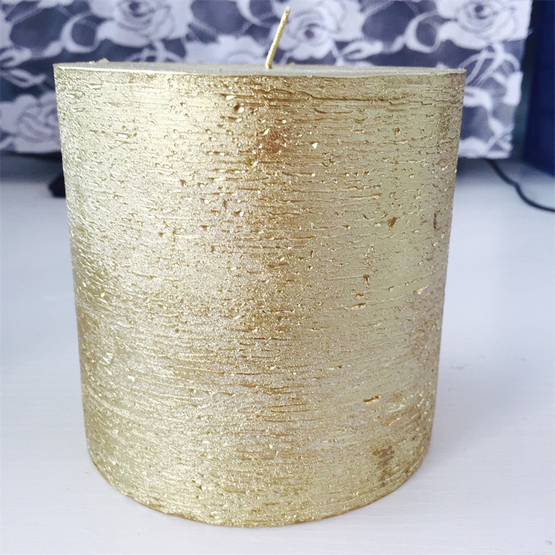 Christmas Glitter Aromatic Lamps No Anti-Dumping Duty Craft Pillar Candles