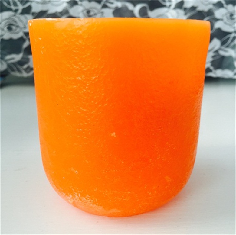 Long Burning Time Traveling Use Scented Concaved Top Craft Pillar Candle