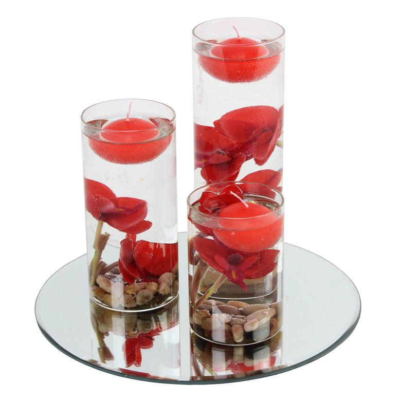 Hotel Decoration Colored Paraffin Wax Floating Candles