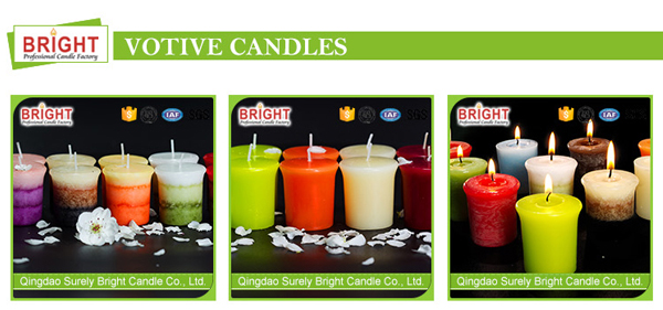 4Hours Burning Time Pure Colored Soy Wax Handmade Tealight Candle