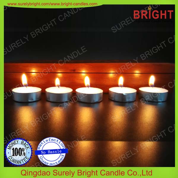 China factory SGS paraffin wax 23g tealight candles