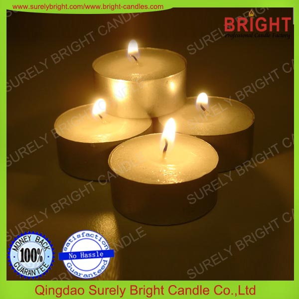 China factory SGS paraffin wax 23g tealight candles