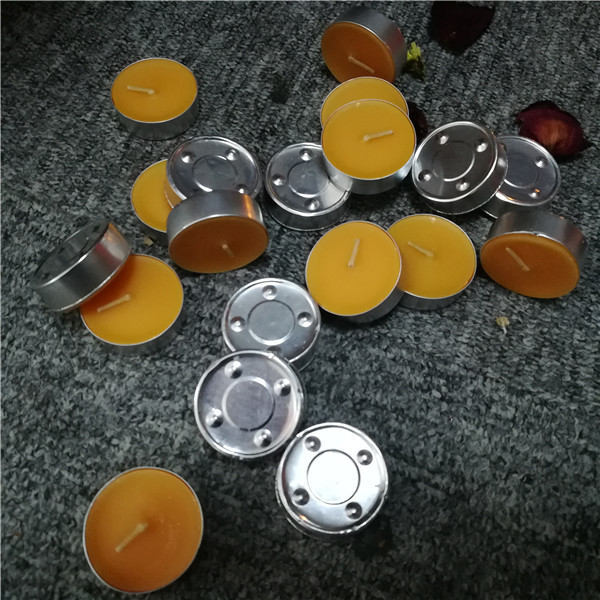 Bath use scented orange 4 hour manual hand craft tea light candles