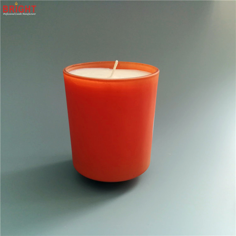 Bio natural custom soy wax glass jar candles