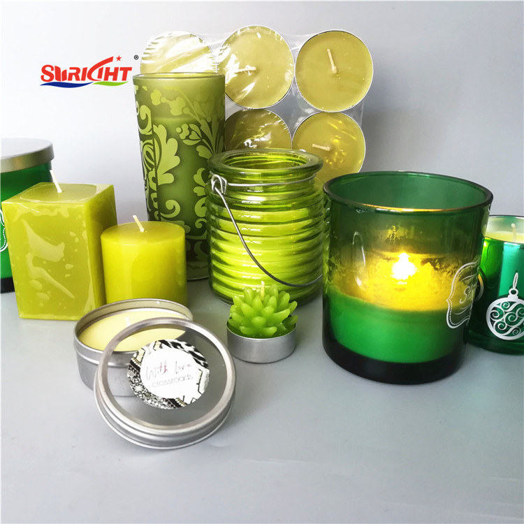 Promotional 5% Lemongrass Perfumed China Factory Candle Set Pack