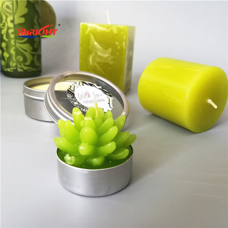 Promotional 5% Lemongrass Perfumed China Factory Candle Set Pack