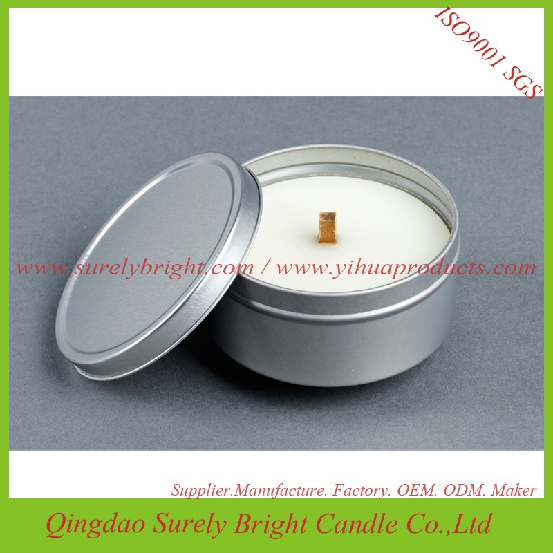 Wholesale Outdoor Wooden Wick Citronella Candle