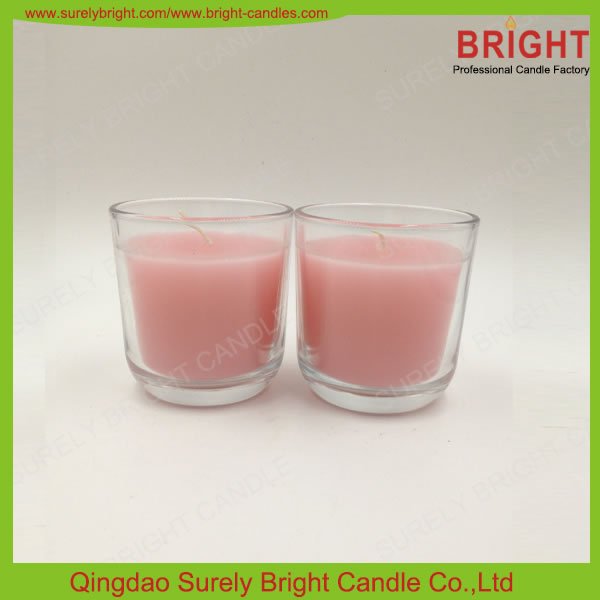 Color Scented Home Glass Candles