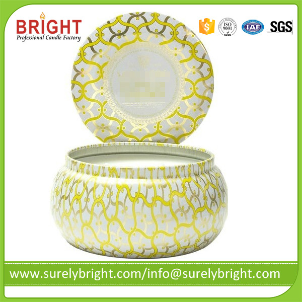 High End Top Quality Gift Use Travel Tin Candle