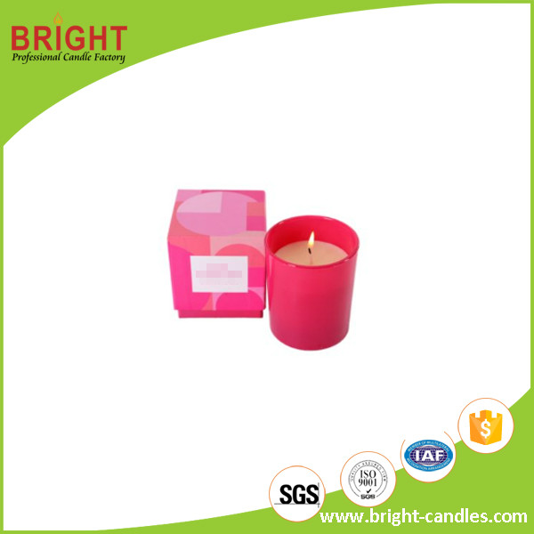 Best Selling Glass Candles with Gift Box for Friends