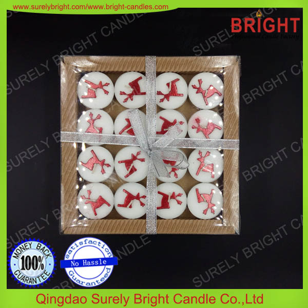 Celebrate Christmas Gift Tealight Candles Set