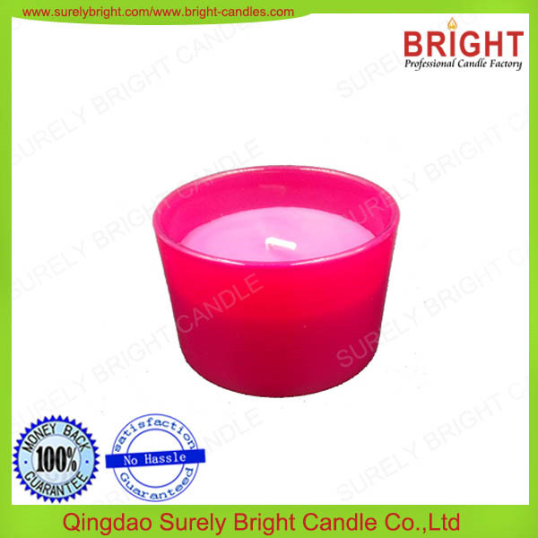 Glass candle deorations home decoration