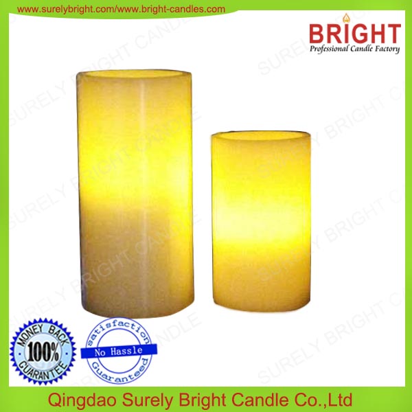 LED decorative pillar candles wholesale