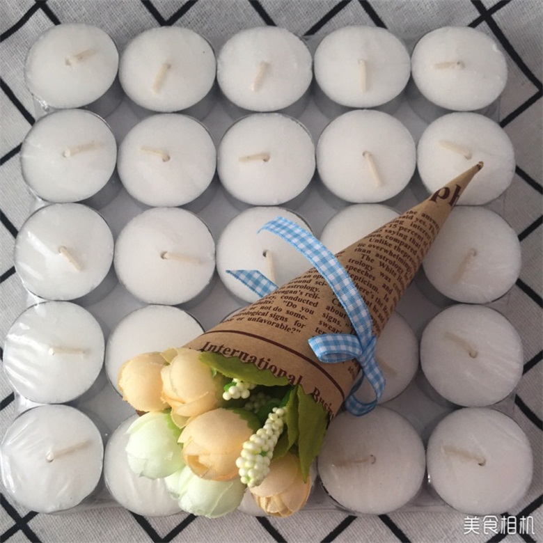 Best Selling White Tealight Candles Shrink Packed