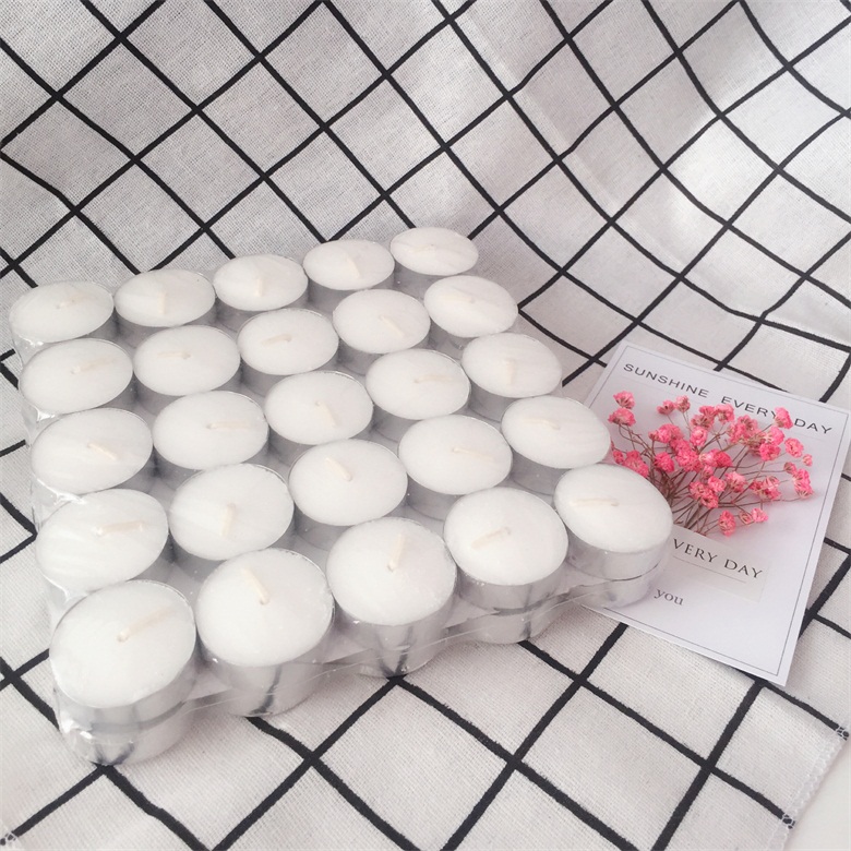 Best Selling White Tealight Candles Shrink Packed