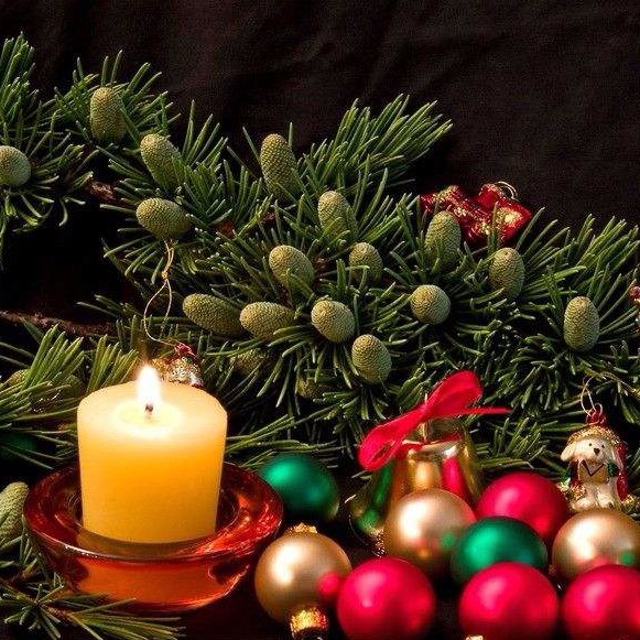 Christmas Decoration Pure Colored Unscented Votive Candle On Sale