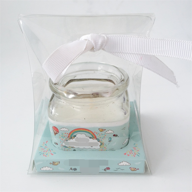 Gift Set Pure Organic Soy Wax Leading Designed Glass Jar Candle
