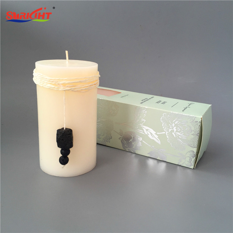 Rustic Art Handmade Scented Decorated Luxury Original Pillar Gift Candles