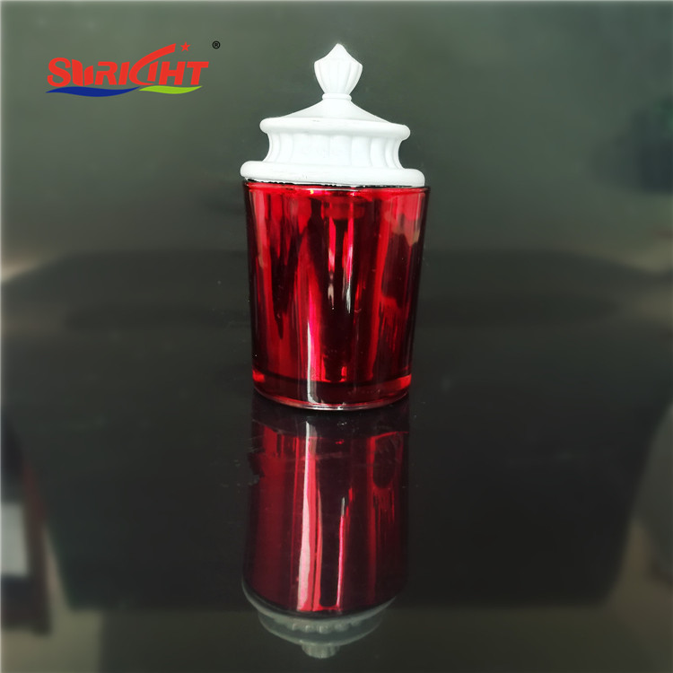 Metal Pagoda Lid Home Decoration Scented Strong Laurel Xmas Candle