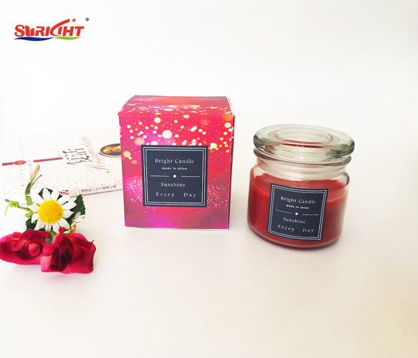 Fantasy star series glass jar candle packaging box