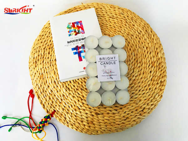 Factory supplied Auto Machine made colorful scented tealight candle