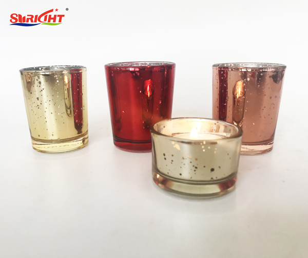 Printing Hot Gold Collection Customized High Quality Candle Holder