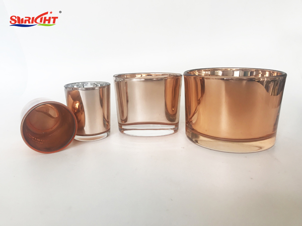 Printing Hot Gold Collection Customized High Quality Candle Holder