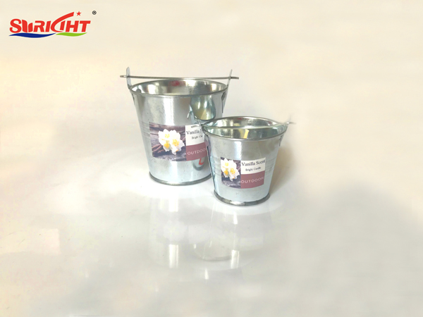 Bucket Shape Scented No Anti-dumping Duty Outdoor Candles