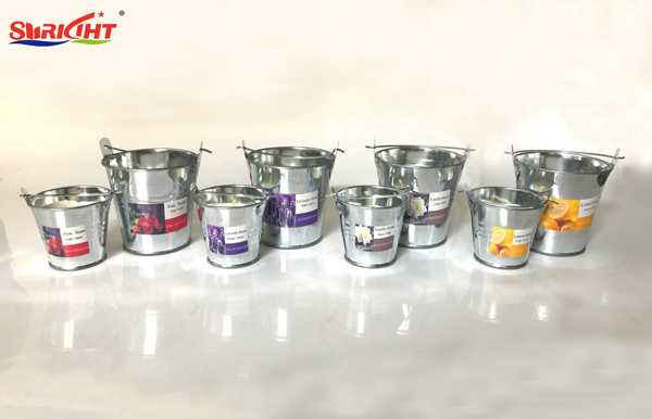 Bucket Shape Scented No Anti-dumping Duty Outdoor Candles