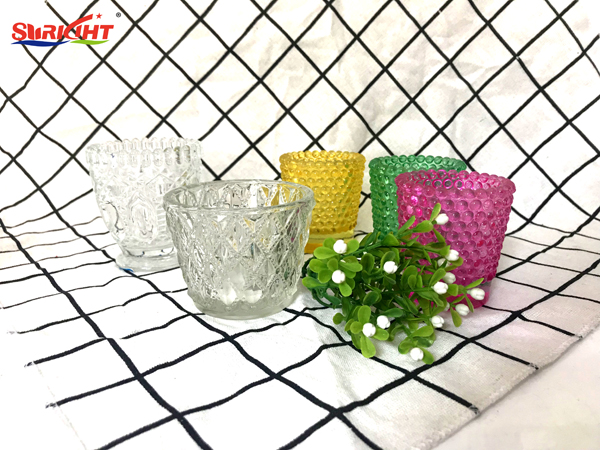 2019 Clear Glass Jar Candle Holders Wholesale