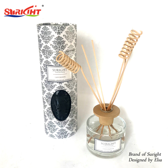 Luxury Glass Jar Lavender Scented Reed Diffuser