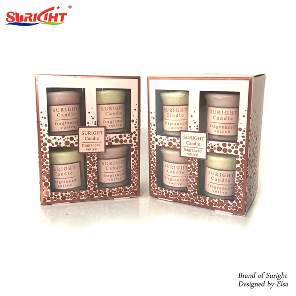 2019 Fragranced Votive Candle Gift Box Packaging