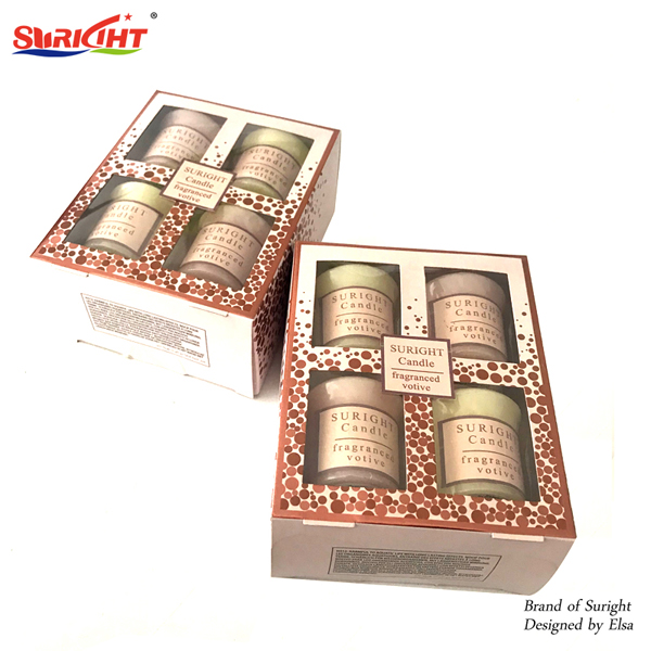 2019 Fragranced Votive Candle Gift Box Packaging