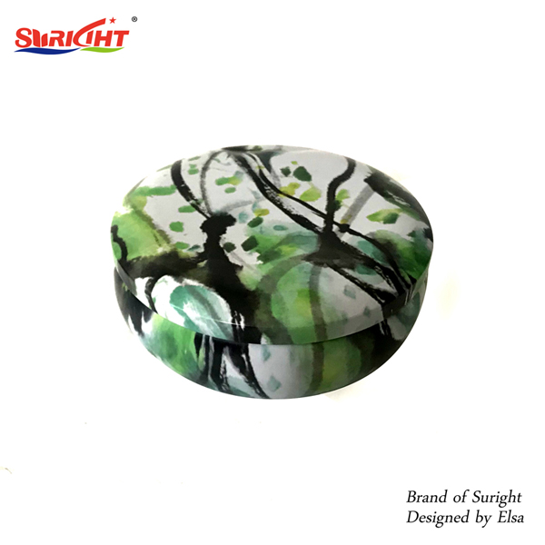 Ink Painting Tin Candles Outdoor Candles Soy Candle