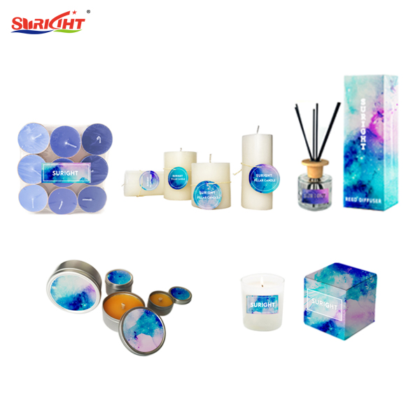 Promotional gift scented candle set candles and reed diffuser set