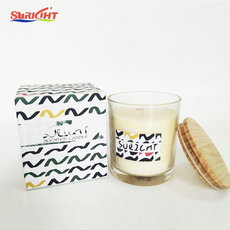 Perfumed candles Wholesale Perfumes & Fragrances home-decoration Art & craft Glass jar candle