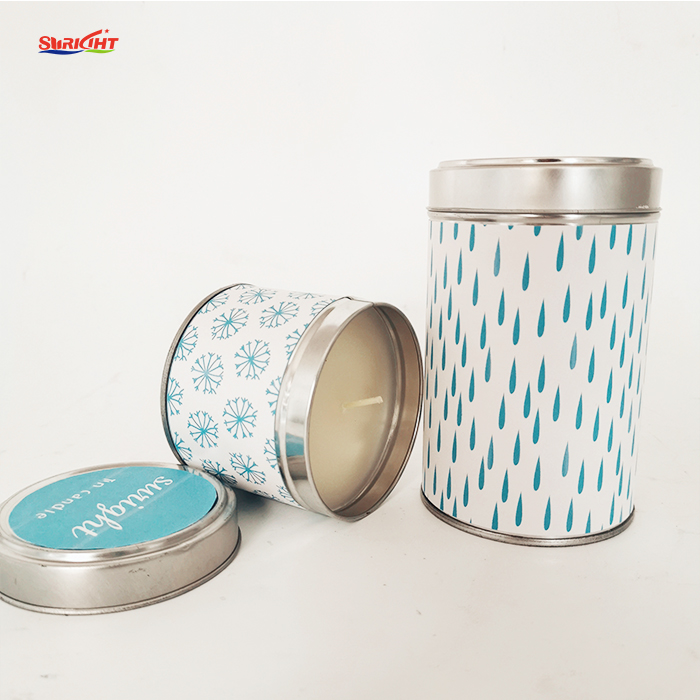 Aromatic OEM 100%Soy with Private Label Candles in Candle Tin